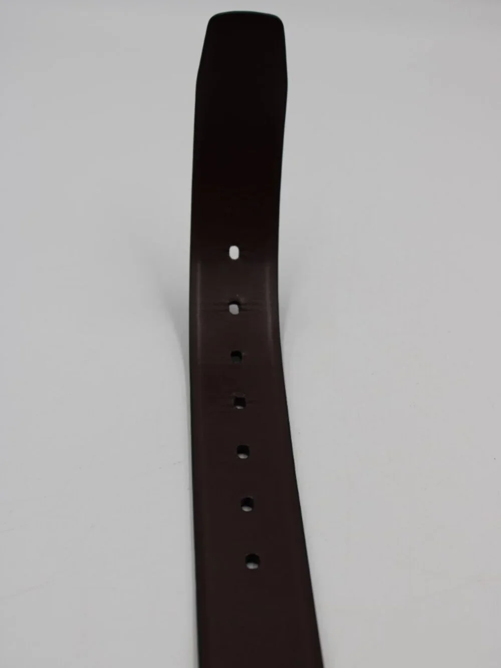 Perry Ellis Reversible Black Brown Belt Faux Leather 1 3/8
